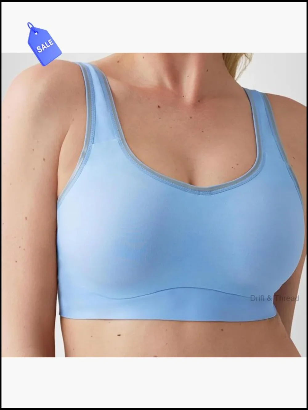 Full Coverage Seamless Underwire Sport Bra High Support